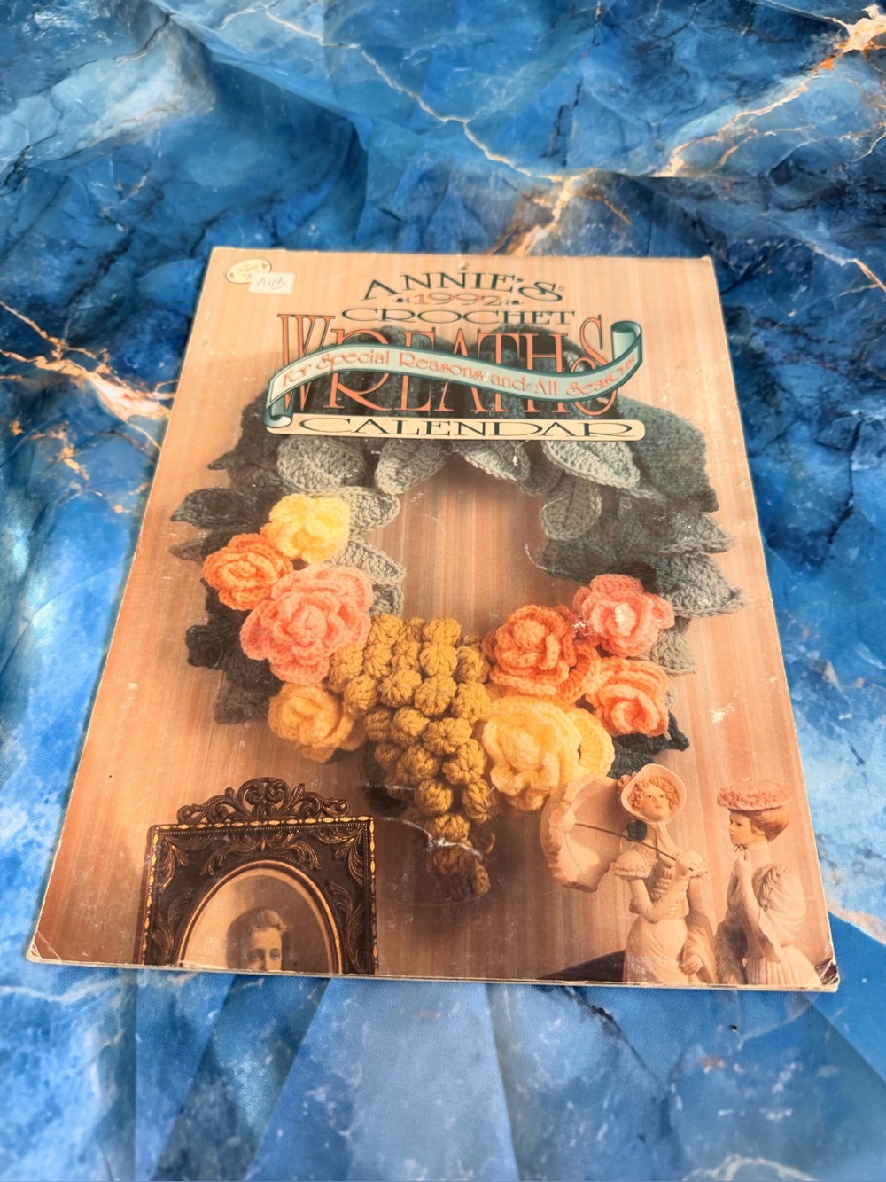 Annie’s Attic 1992 Crochet Wreath patterns